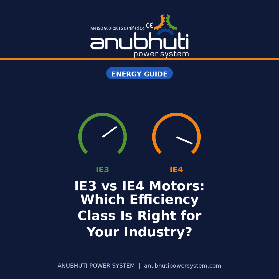 Anubhuti Blog1 IE3 vs IE4 Motors